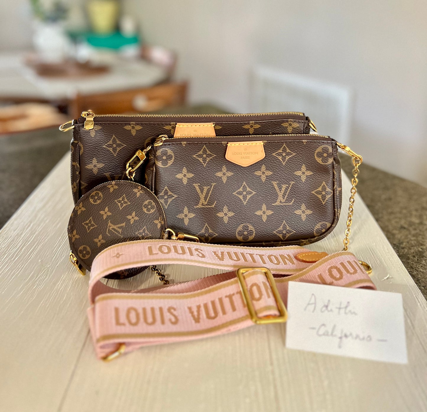 Multi Pochette Accessories Pink