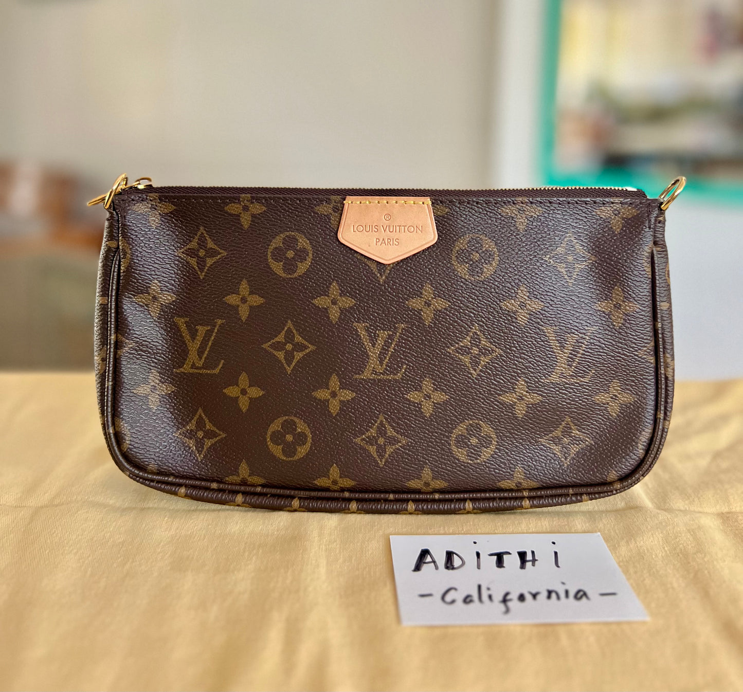 Multi Pochette Accessories Khaki
