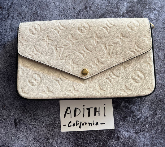 Felicie Pochette Cream