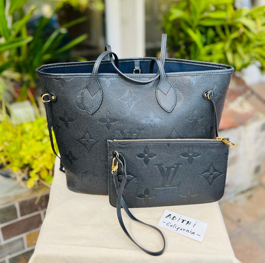 Neverfull MM Empreinte Noir