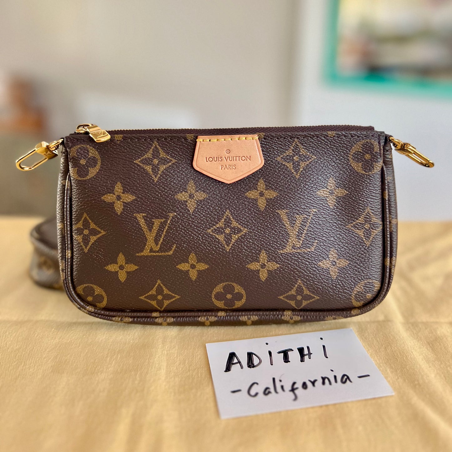 Multi Pochette Accessories Khaki