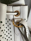 Noe Perforated White with Pouch