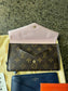 Jeanne Wallet Rose Ballerine
