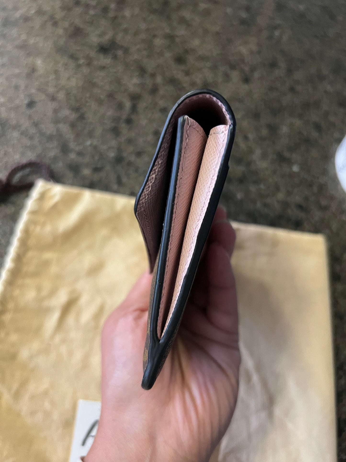 Jeanne Wallet Rose Ballerine