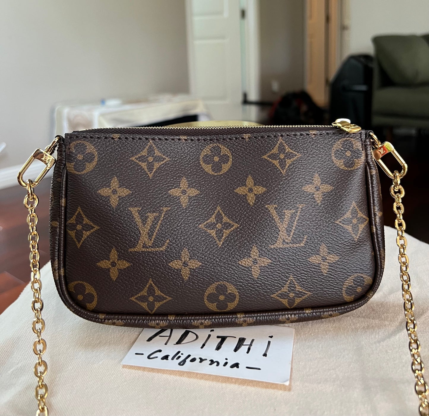 Multi Pochette Accessories Khaki