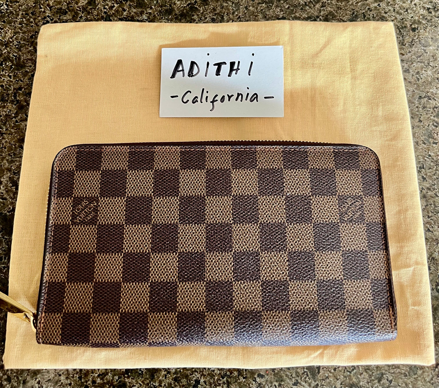 Zippy Organizer Damier Ebene