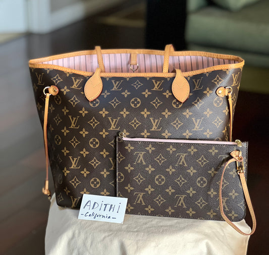 Neverfull MM Rose Ballerine