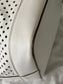 Noe Perforated White with Pouch
