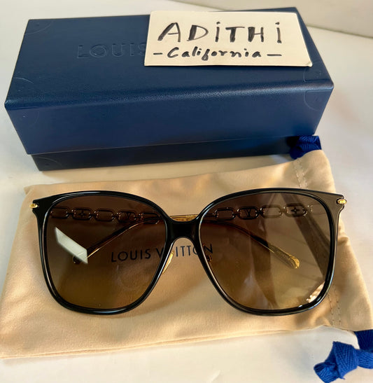 My LV Chain Two Classique Square Sunglasses
