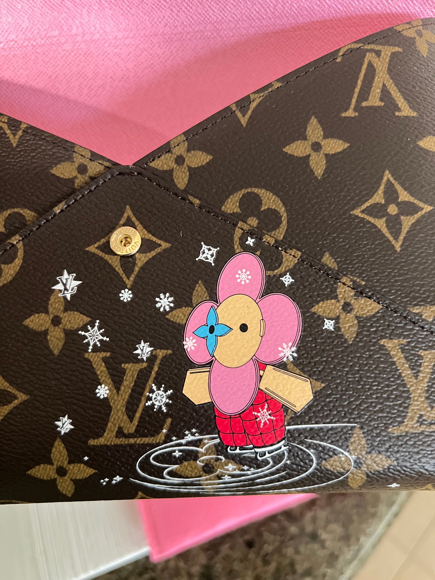 Kirigami Pouch Large Xmas Vivienne