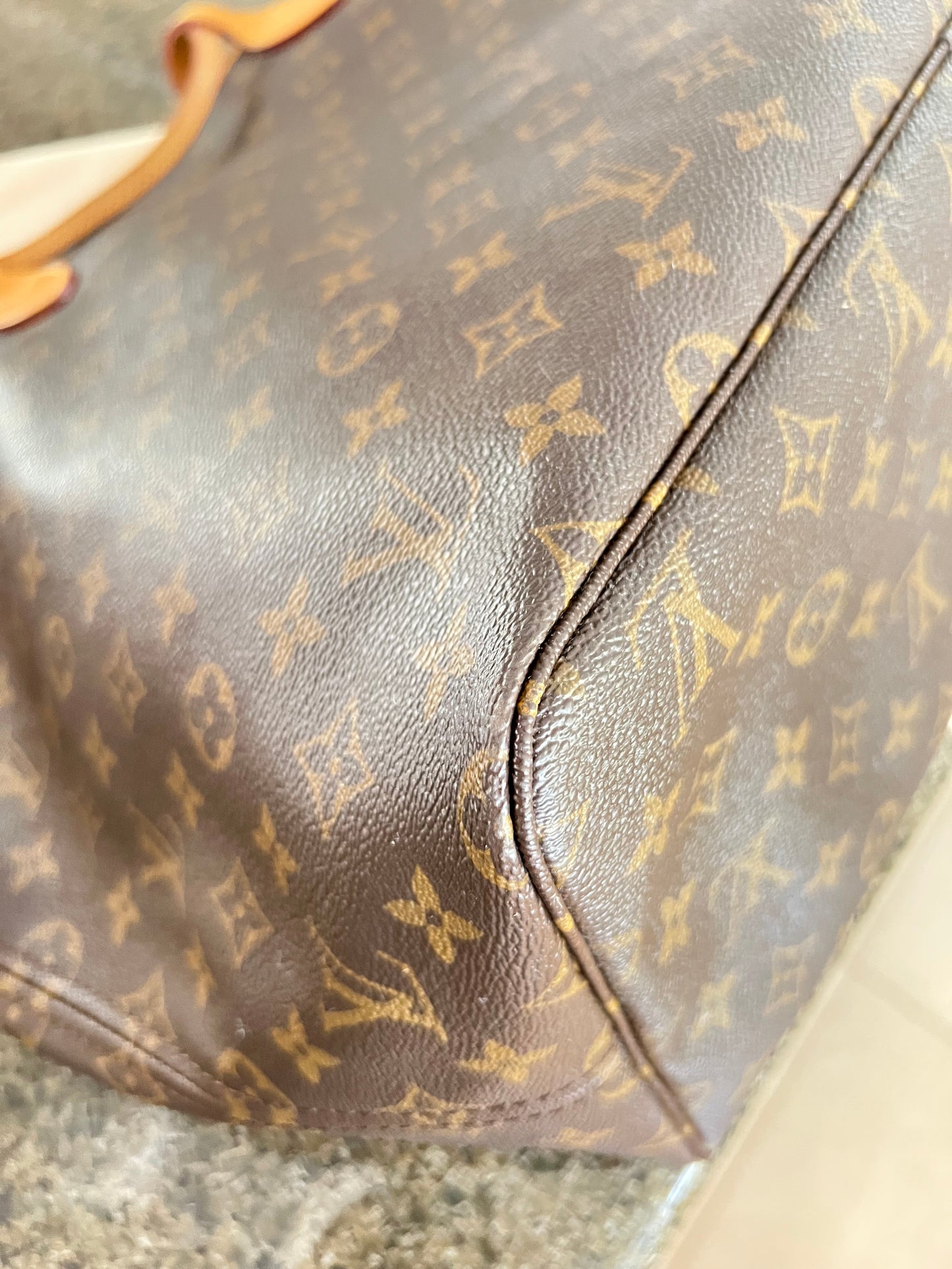 Neverfull GM Beige