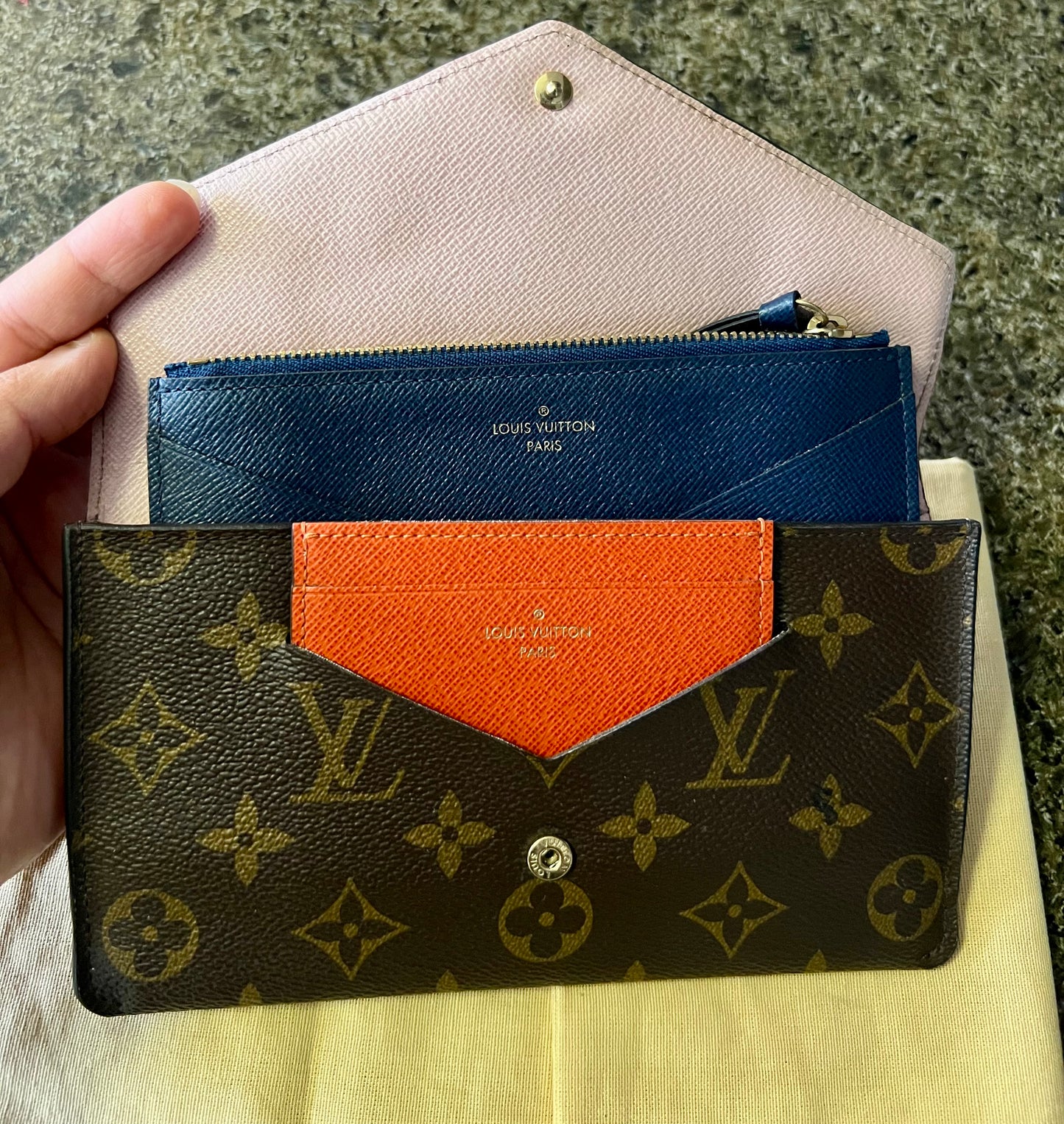 Jeanne Wallet Rose Ballerine