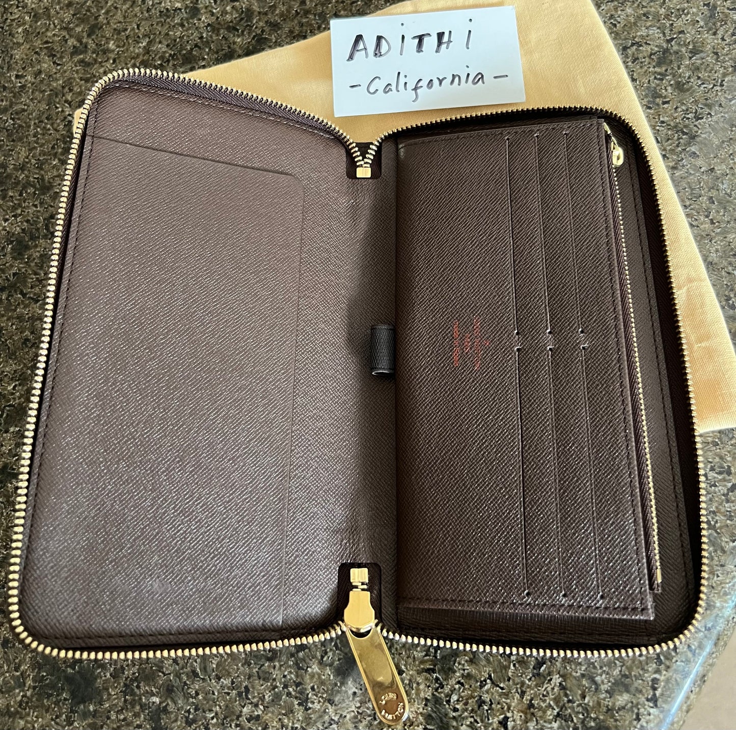 Zippy Organizer Damier Ebene