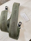 Jacquard Duffle Bag Strap Khaki