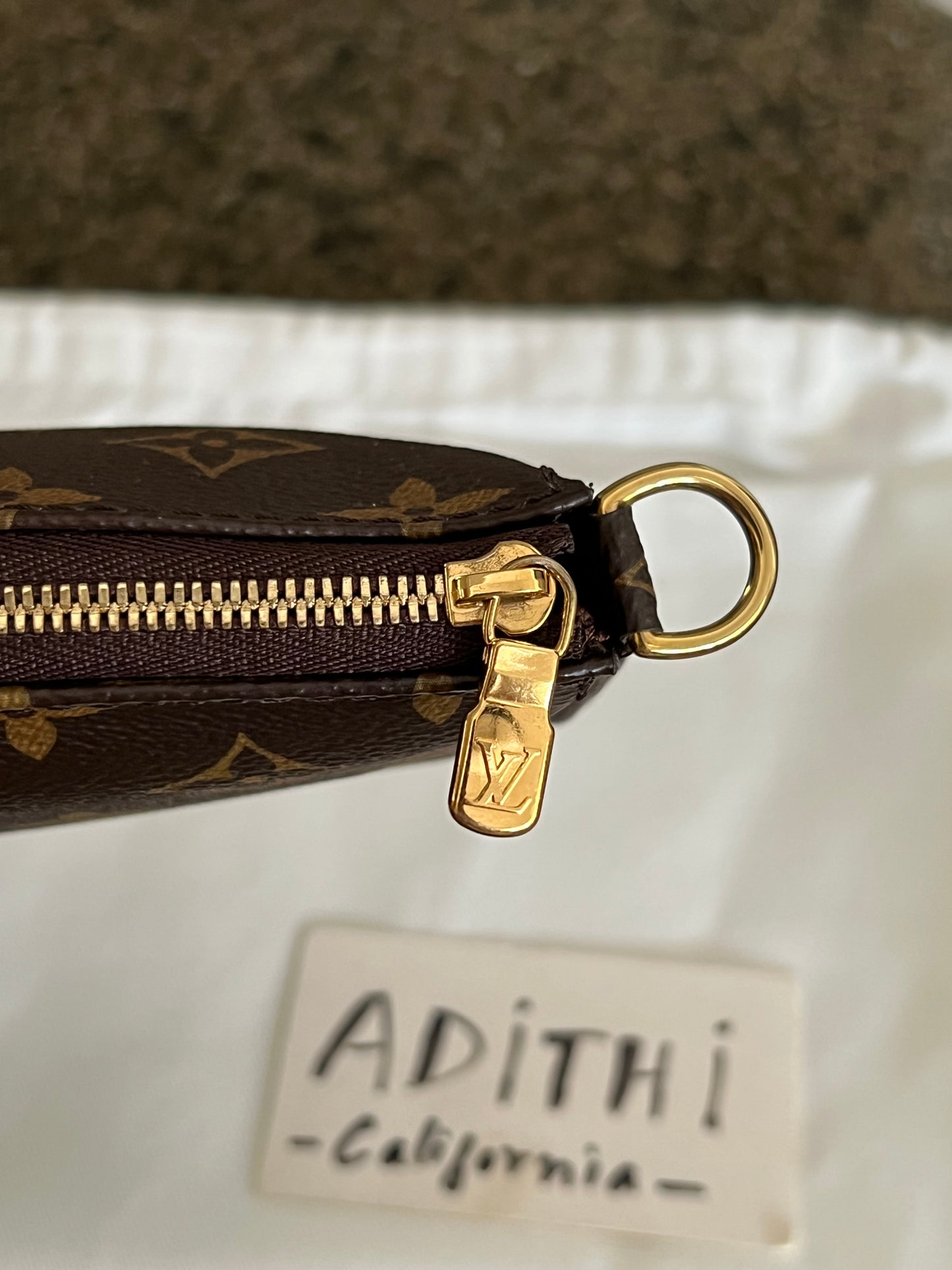Multi Pochette Accessories Khaki
