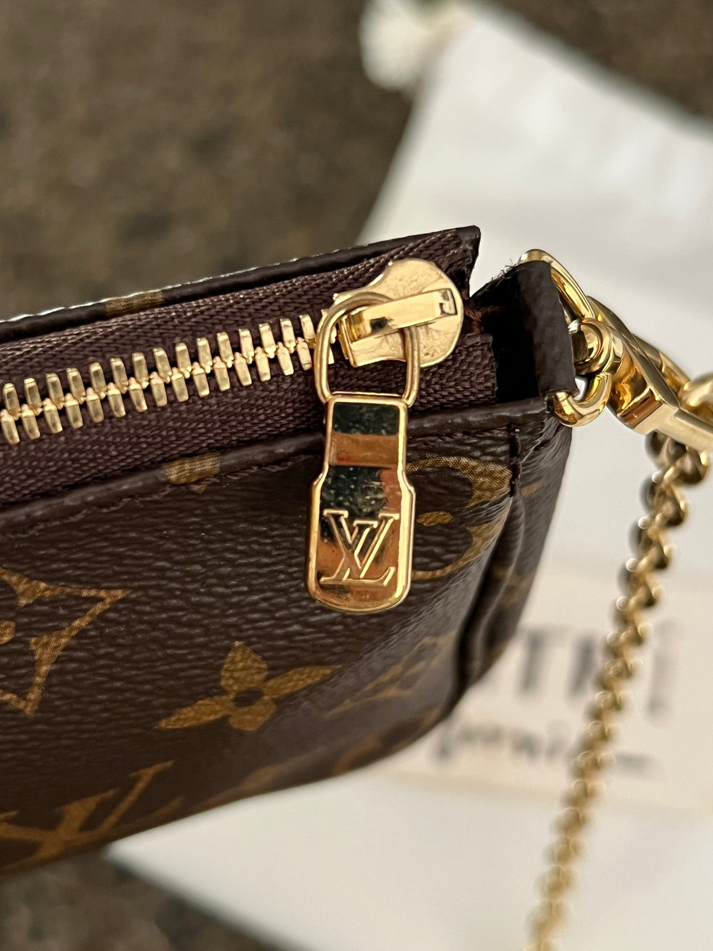 Multi Pochette Accessories Khaki