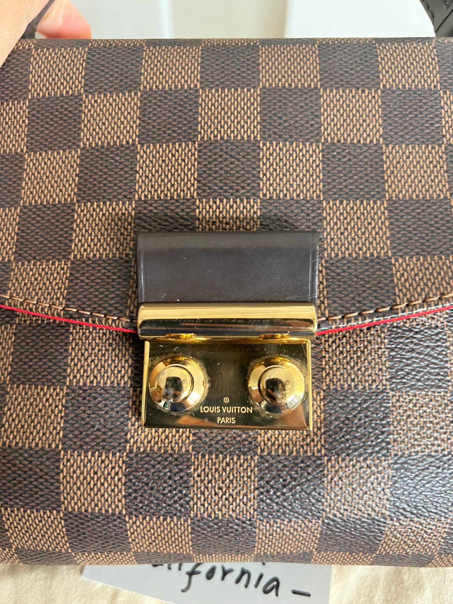Croisette Damier Ebene