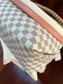 Beaubourg Hobo MM Braided Damier Azur