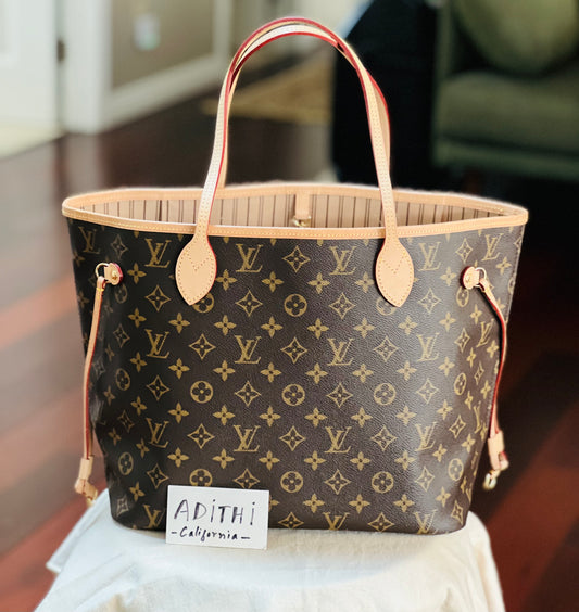 Neverfull MM Beige