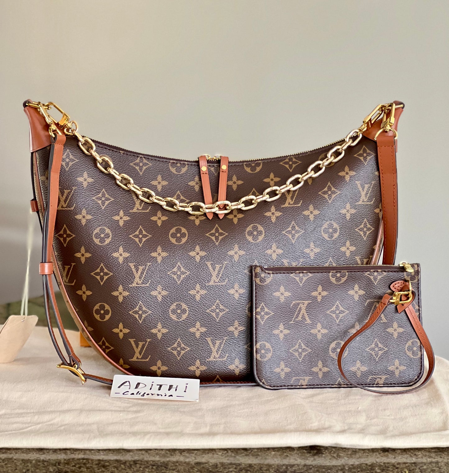 Loop Hobo with Pouch