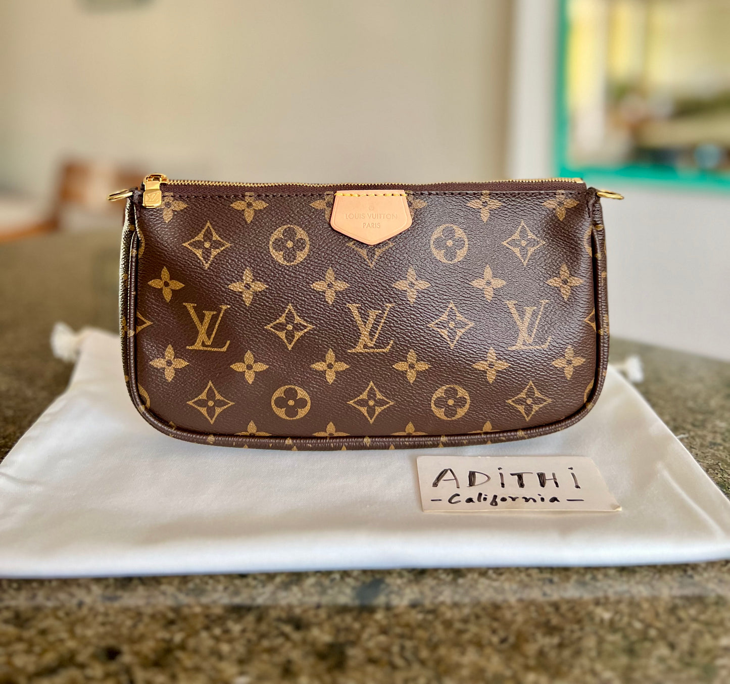 Multi Pochette Accessories Khaki