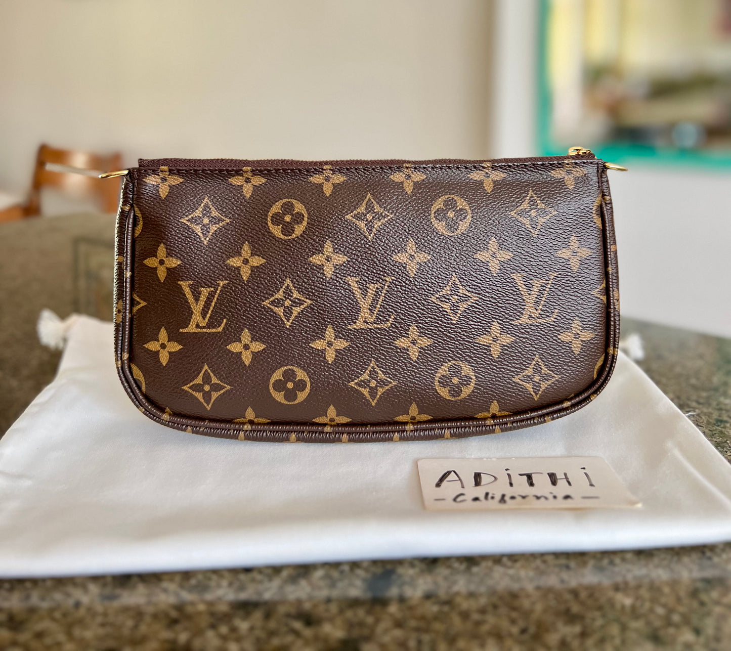 Multi Pochette Accessories Khaki