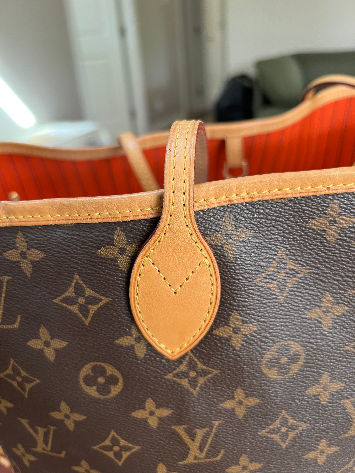 Neverfull GM Orange