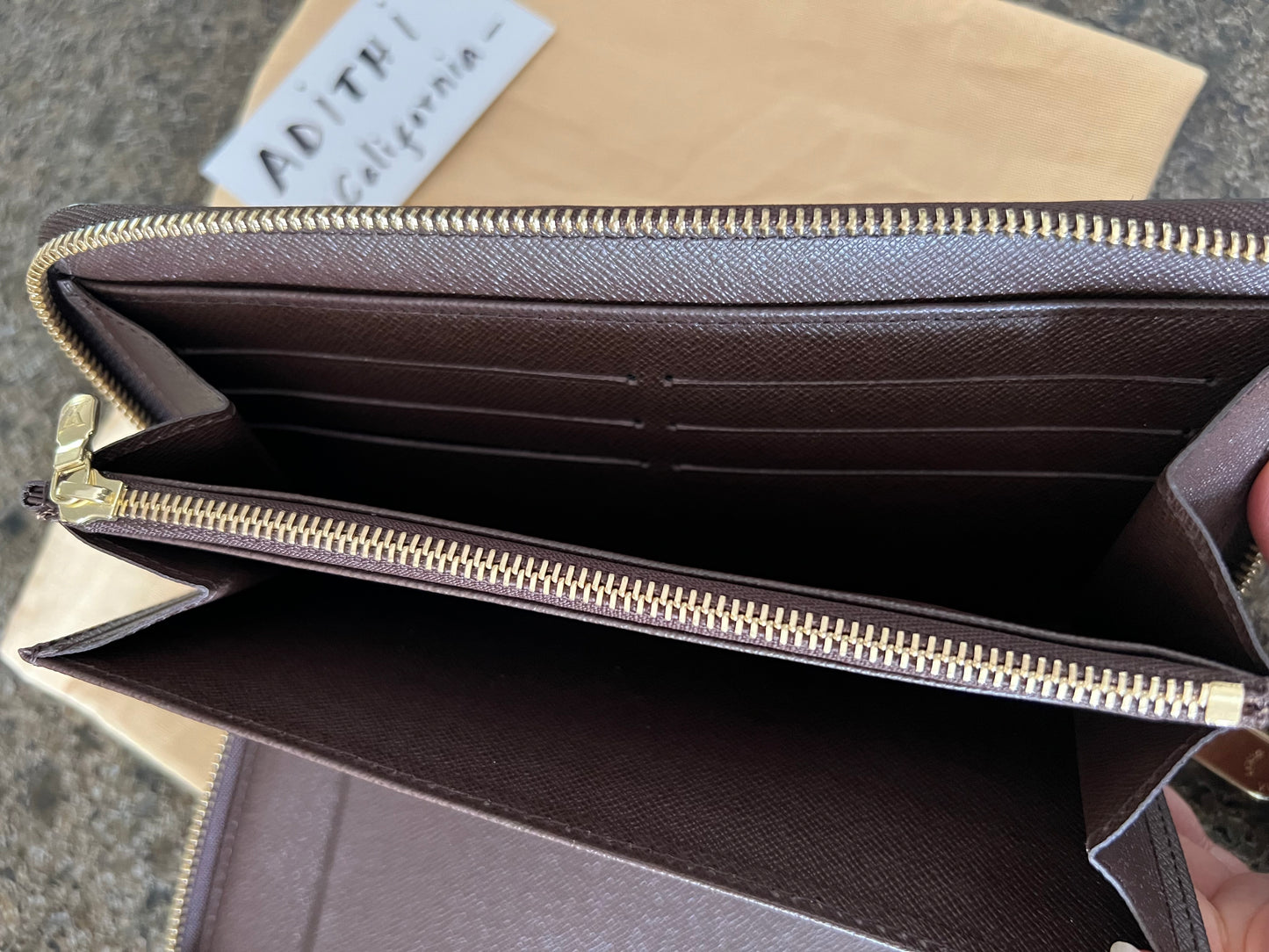 Zippy Organizer Damier Ebene
